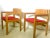 Unique, large and comfortable armchairs by Harvey Probber. These chairs are a bit wider and deeper than typical Solid...