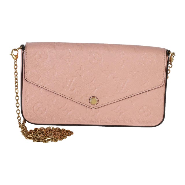 Rose Poudre Monogram Empreinte Felicie Pochette For Sale