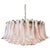 Murano Pink Petals Chandelier, 1990s For Sale - Image 13 of 13