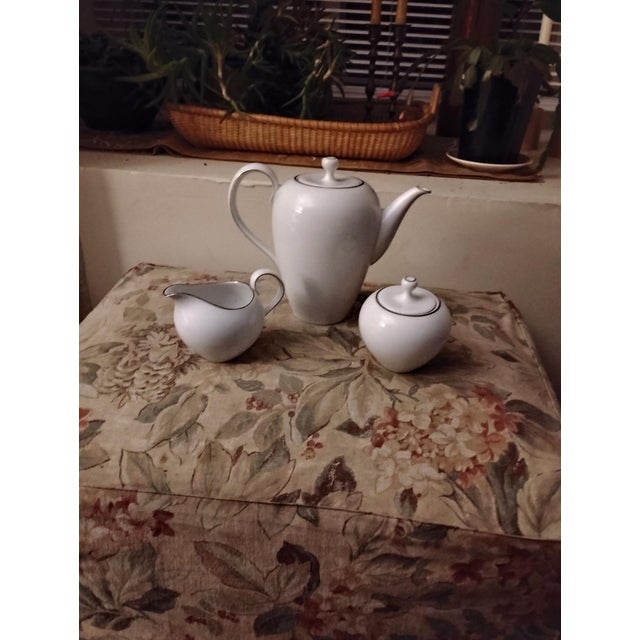 Mid 20th Century Mid 20th Century Tea Set by Johann Haviland Wedding Ring For Sale - Image 5 of 5