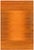 Luminous Burnt Orange With Brown Gradient Flatweave Rug "Emberfall" For Sale