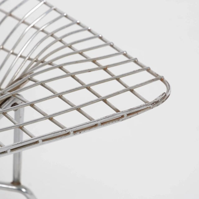 Set of Bird Chair with Ottoman by H. Bertoia for Knoll International & De Coene, 1950s For Sale - Image 8 of 18