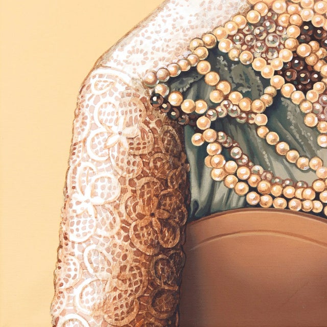 "Autumn" Contemporary Surrealist Figurative Acrylic Painting by Carlos Gamez De Francisco For Sale - Image 4 of 9