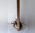 Brass Vintage Early American Electric Brass Gas Oil Lamp Genie Lamp For Sale - Image 8 of 11