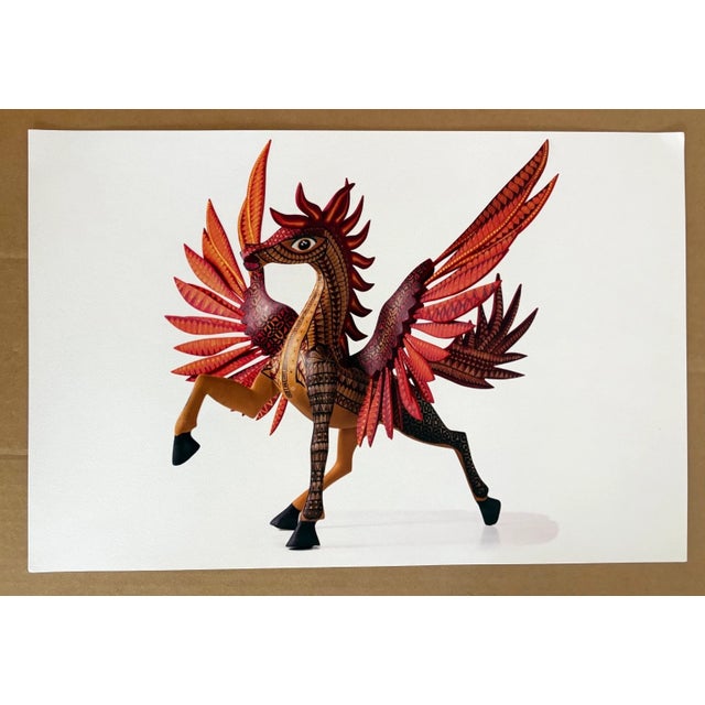 If you can't afford a masterwork of Oaxacan wood carving, you can still enjoy one, with this limited edition print of one...