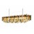 Italian Listelli Murano Glass Chandelier with Rectangular Strips by Simoeng for Simoeng For Sale - Image 6 of 6