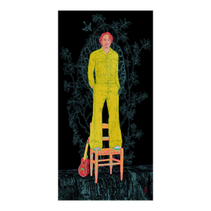 Thomas by Steve Moors 18"x36" Ready to Hang