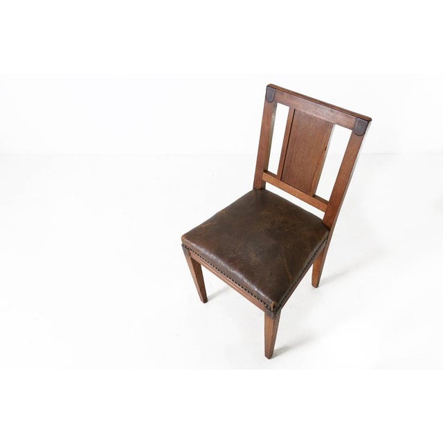 Art Deco Side Chair from Maurice Dufréne, France, 1925 For Sale - Image 4 of 12