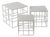 Reton Coffee Tables by Antonino Sciortino for Atipico, Set of 3 For Sale
