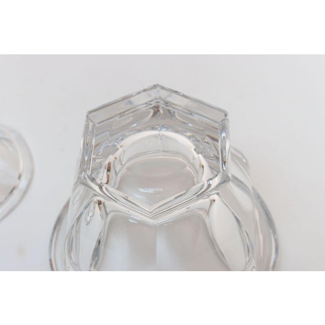 Vintage Baccarat Harcourt Missouri Crystal Lidded Sugar Bowl For Sale - Image 12 of 13
