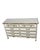 Vintage French Provincial Six-Drawer Dresser in Cream and Gold With Louis XV Details For Sale - Image 9 of 17
