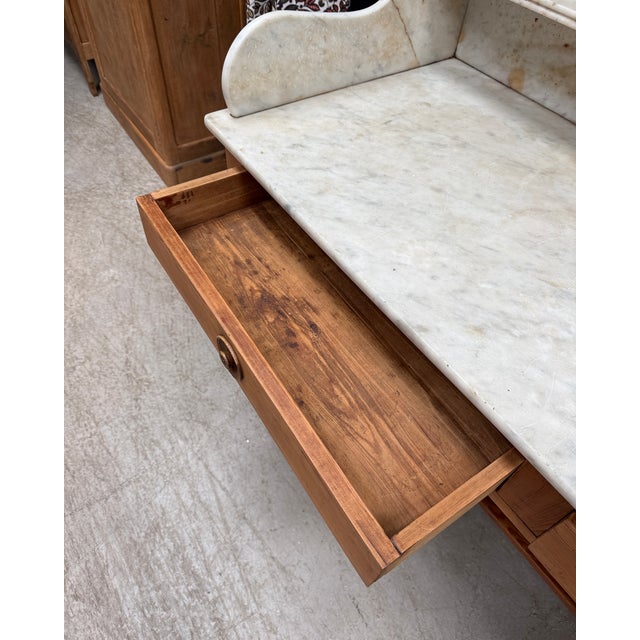 Antique Bathroom Console Table For Sale - Image 11 of 17