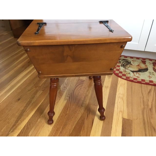 1950s Rustic Baumritter Dough Box Side Table Chairish