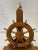 1970s Vintage 1970s Nautical Ships Wheel Wood Table Lamp For Sale - Image 5 of 8