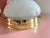 1970s Frosted Glass Scallop Shell Wall Lights - Set of Three For Sale - Image 16 of 18