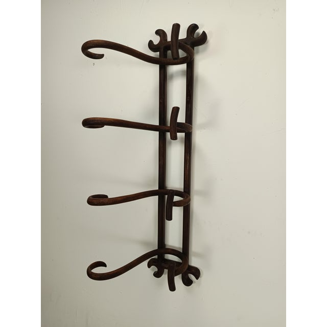 Wall-Mounted Coat Rack from Thonet, 1890s, in Good conditions. Designed 1890 to 1919 I have official proof of authenticity...
