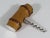 Wood Mid-Century Corkscrew in Bamboo Finished with Silver., 1960s For Sale - Image 7 of 8