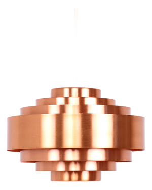 Ultra Pendant Lamp in Copper by Jo Hammerborg for Fog & Mørup, 1960s