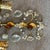 Glass Antique Pair of Italian Gold Gilt & Crystal Candle Sconces For Sale - Image 7 of 12