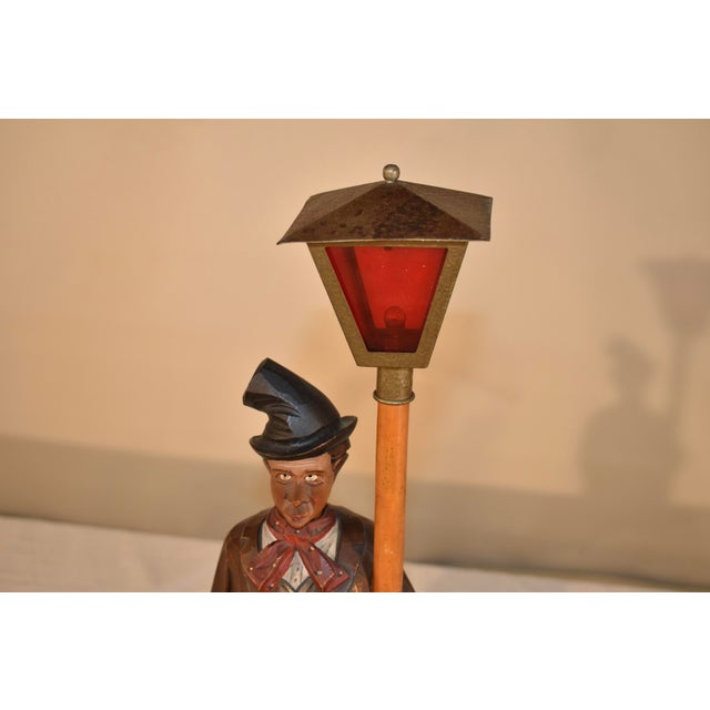 Hand Carved Whistler by Karl Griesbaum, Circa 1960's For Sale - Image 9 of 11