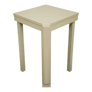 Altavista Lane Contemporary Modern Cream / Off White 19″ Square Spacer Corner Unit 831-85
