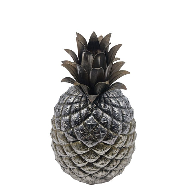 1970s Pineapple Ice Bucket by Mauro Manetti for Fonderia dArte Firenze, Italy, 1970s For Sale - Image 5 of 7