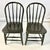 Late 19th C. Antique Americana Farmhouse Boho Chic Chippy Paint Windsor Pine Dining Chairs - Set of 6. For Sale - Image 13 of 16