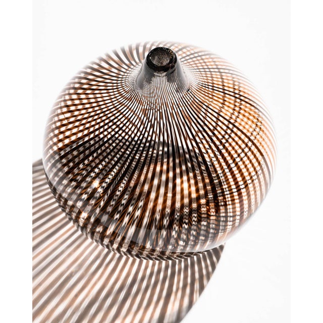 Filigrana Glass Vases by Hertha Bengtson and Mario Colelli for Rosenthal, 1980s, Set of 2 For Sale - Image 13 of 15