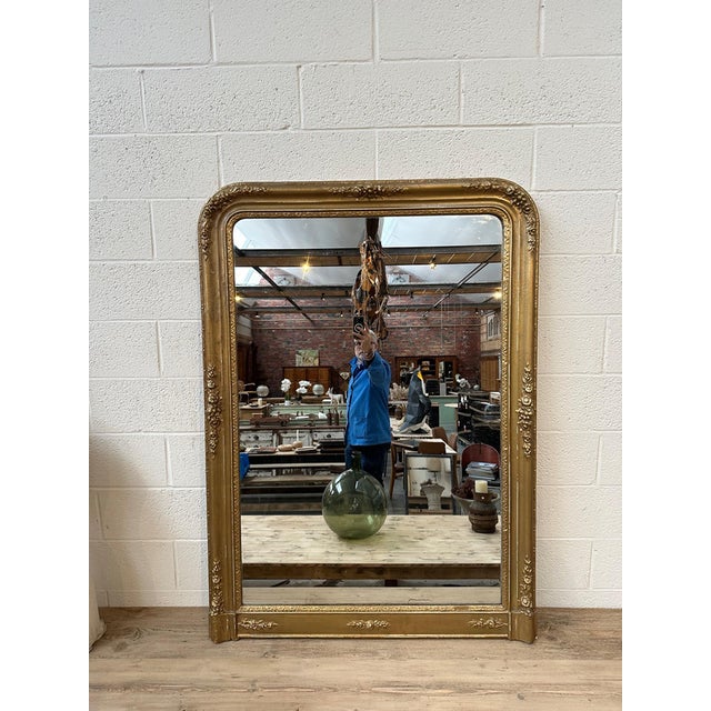 Large Louis Philippe Mirror For Sale - Image 4 of 11