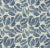Sample- Schumacher Costa Rica Fabric in Indigo For Sale