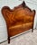 Antique French Carved & Shaped Walnut Full Size Headboard For Sale - Image 4 of 14