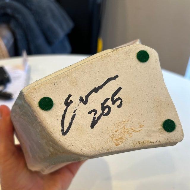 Tony Evans Original Vintage “Ancient Sands” Signed Pottery Vase For Sale - Image 10 of 11