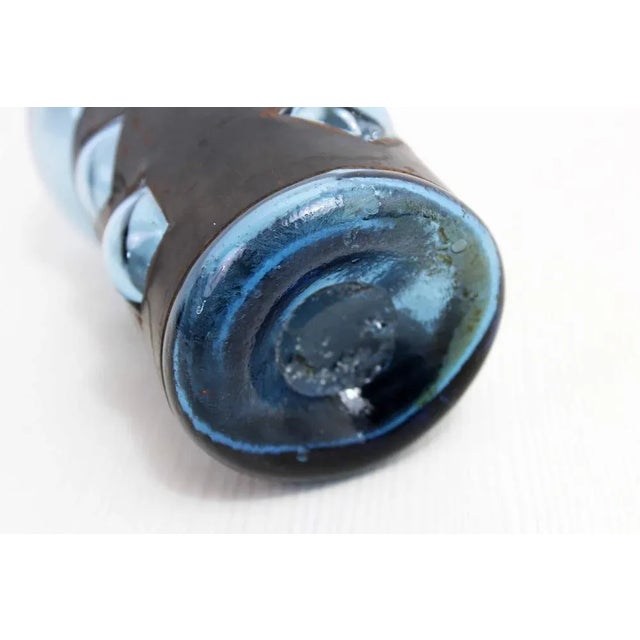 Puffed Glass Bottle, 1960 For Sale - Image 4 of 11