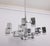 Large Cubic Chrome and Acrylic Glass 17-Light Chandelier by Gaetano Sciolari, Italy, 1960s For Sale - Image 9 of 18