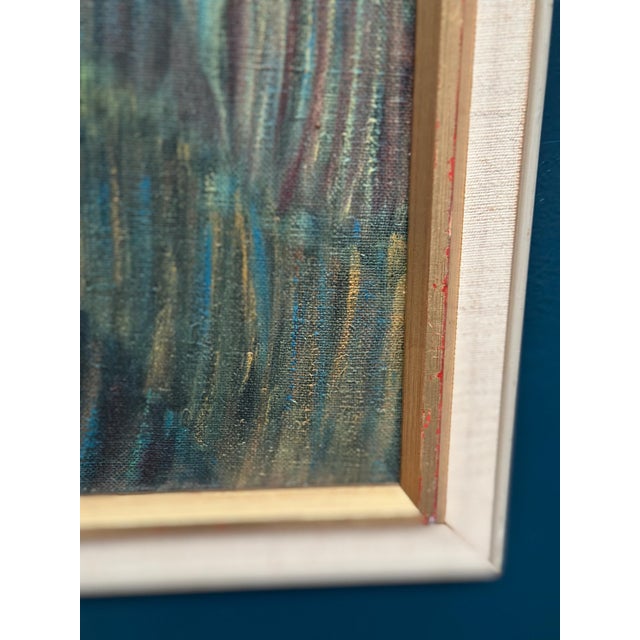 Kjell Lindberg, Cubist Landscape, 1950s, Oil on Canvas, Framed For Sale - Image 6 of 18