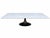 Restoration Hardware Rh Aero Stone Rectangular Dining Table – 120" | Italian Carrara Marble Top | Cast Iron Pedestal Base For Sale - Image 4 of 18