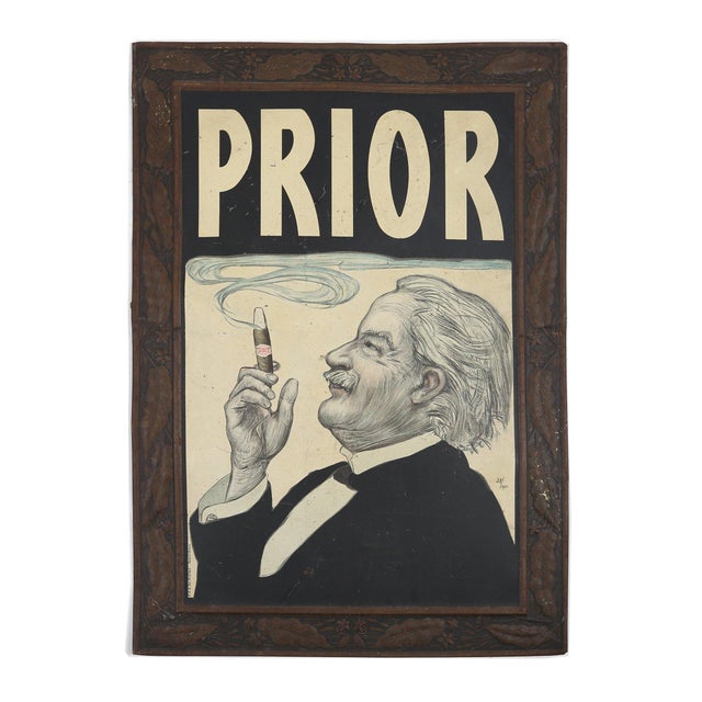Art Deco Advertising Sign on Tin Plate, Italy, 1924 For Sale - Image 11 of 11
