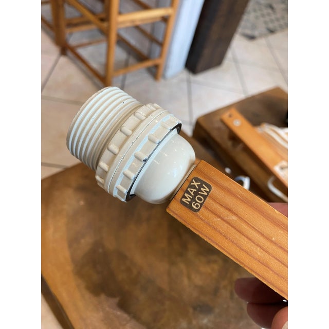 1960s Articulated Accordion Wall Lights in Pine Wood from Translandia, Denmark, 1960, Set of 2 For Sale - Image 5 of 16