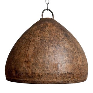 Farmhouse Industrial Vintage Iron Pendant Light For Sale