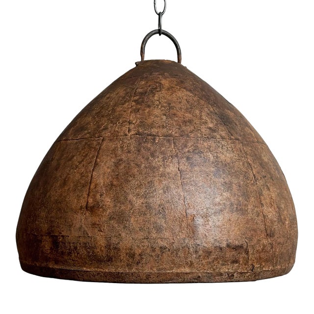 Farmhouse Industrial Vintage Iron Pendant Light For Sale