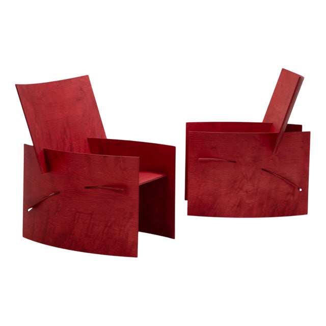 Chairs by Frank Beat, 1994, Set of 2 For Sale