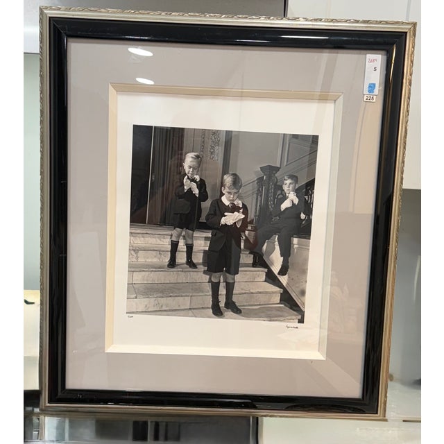 Boys at Dancing School, Waterbury, Connecticut, 1945 Signed by Alfred Eisenstaedt For Sale - Image 16 of 17