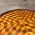 Antique Round Service Tray or Tabletop Geometric Parquetry Wood For Sale - Image 4 of 10