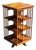 Antique Arts & Crafts Walnut Three Tier Revolving Bookcase Excellent Condition For Sale