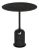 NOIR Shantu Side Table with Metal Top For Sale