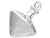 Mid 20th Century Crystal Tilted "Spinning" Top Decanter For Sale In Los Angeles - Image 6 of 7