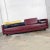 i4 Mariani Postmodern Italian Molto + Di Maroon Leather Sofa by Ammannati & Vitelli for I4 Mariani For Sale - Image 4 of 13