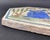 Hexagonal Hand-Painted Earthenware Tile, Asia For Sale - Image 3 of 12