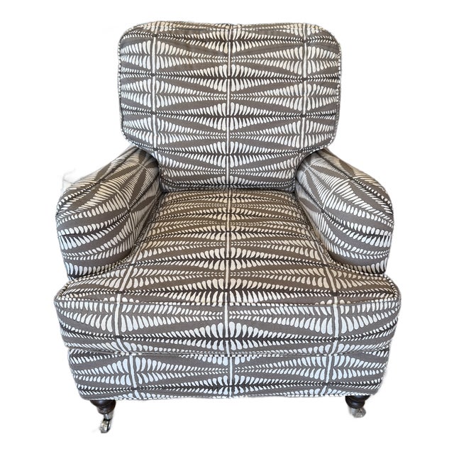 Lee Industries for Grace Home Furnishings Bespoke Lounge Armchair For Sale