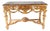 Louis XVI Gilt Console Table with Marble Top For Sale